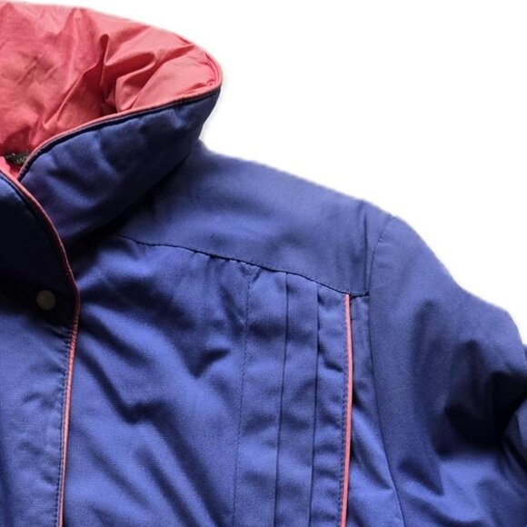 White Stag Mountain Goat Snow Ski Jacket Sky Blue Vintage Retro 90's Women's L - Picture 2 of 6